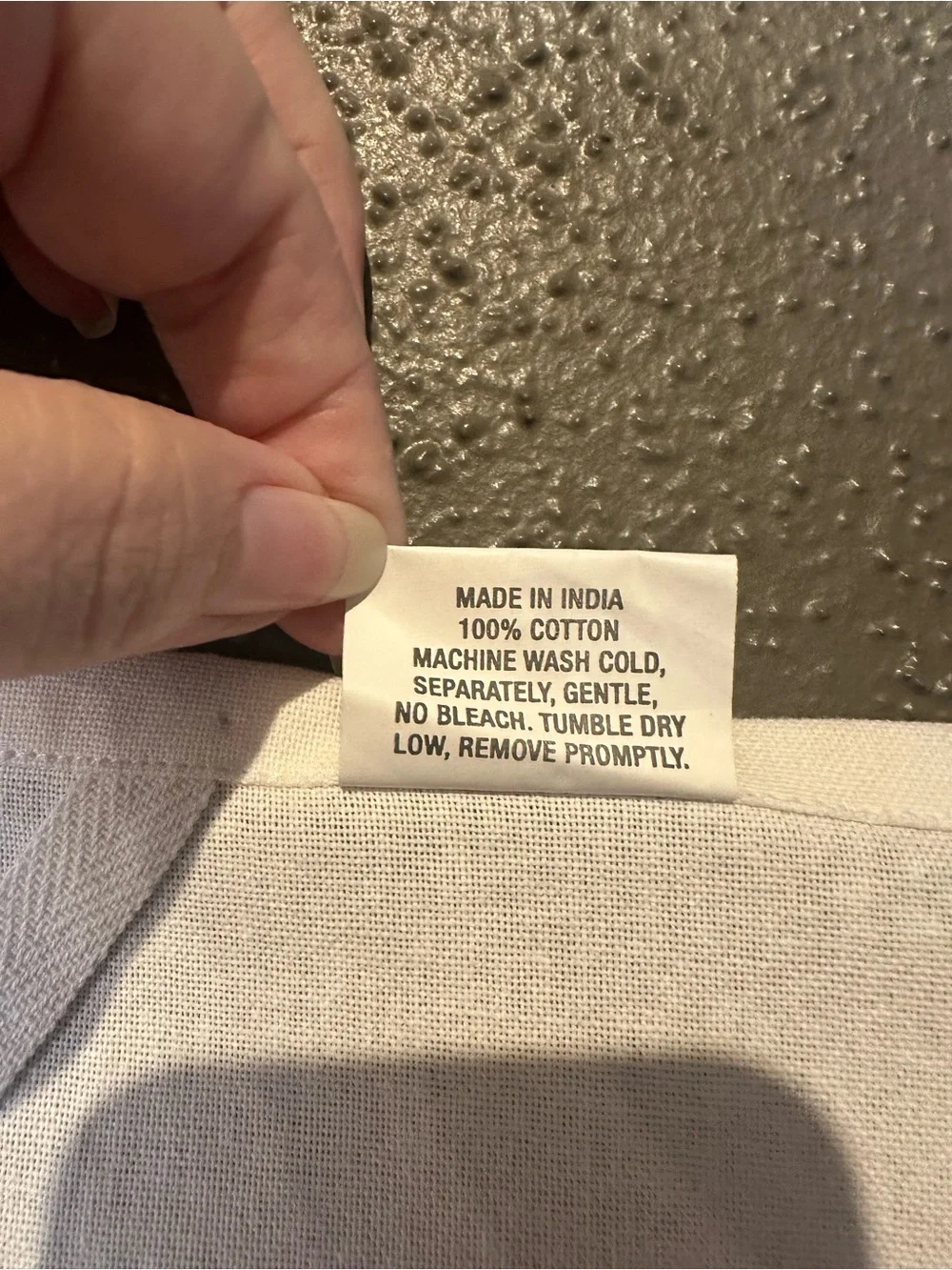 Crate&Barrel Jardin Ribbon Dishtowel